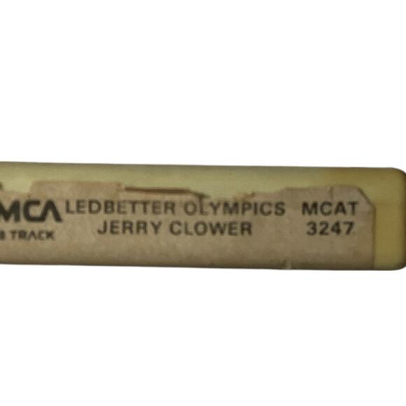 Vintage 1976 8-Track Tape - Jerry Clower Presents The Ledbetter Olympics, MCA - Picture 3 of 6
